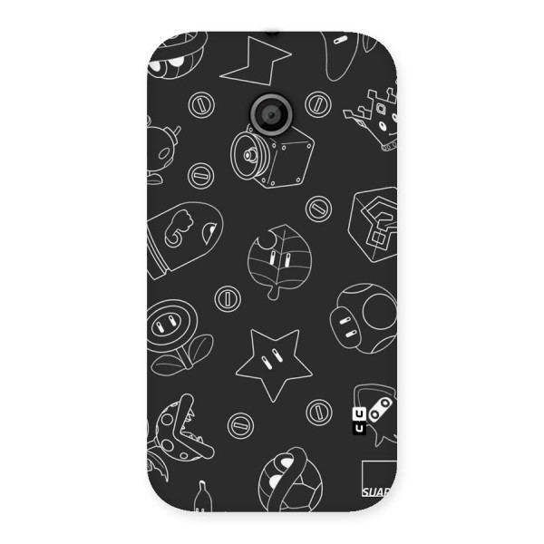 Face Mishchief Back Case for Moto E