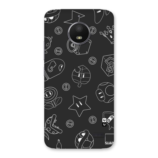 Face Mishchief Back Case for Moto E4