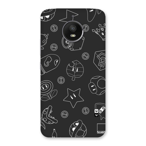 Face Mishchief Back Case for Moto E4 Plus