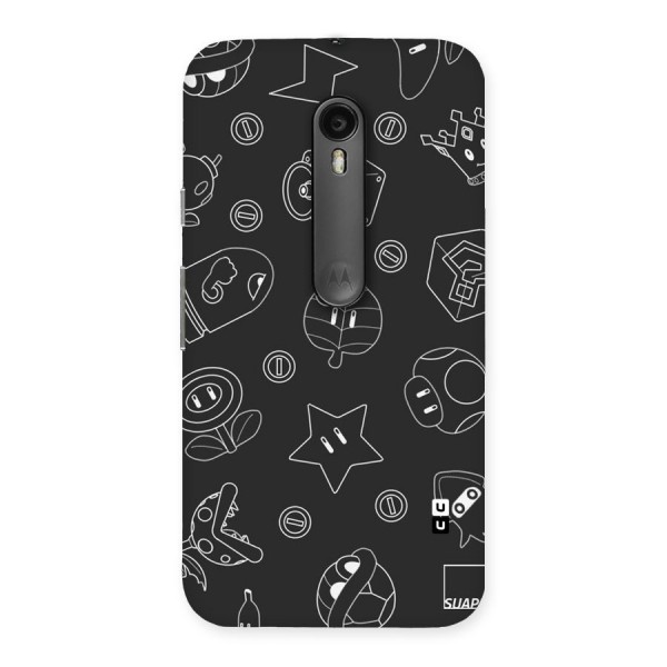 Face Mishchief Back Case for Moto G3