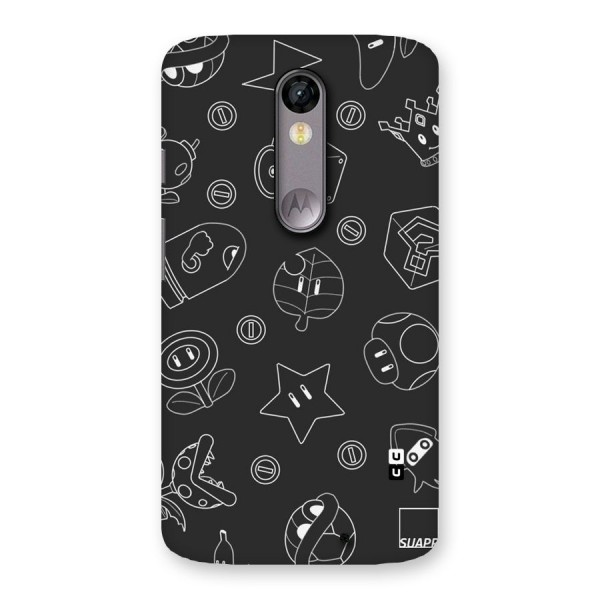 Face Mishchief Back Case for Moto X Force