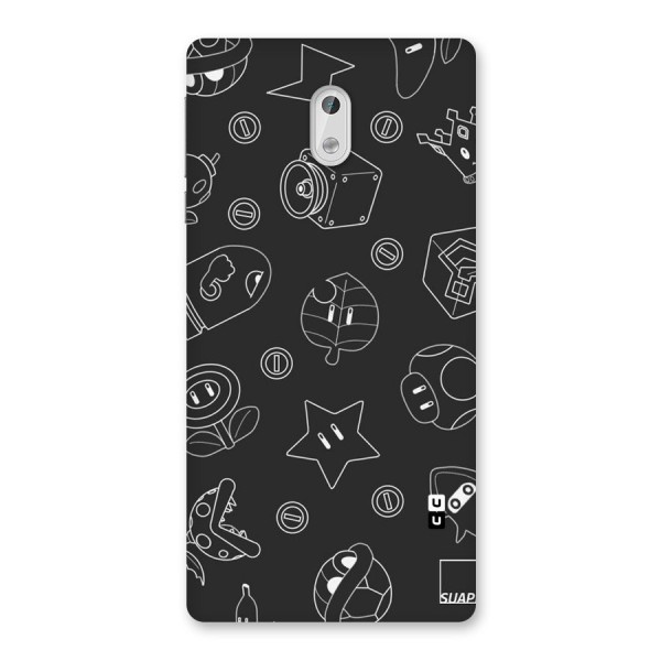 Face Mishchief Back Case for Nokia 3