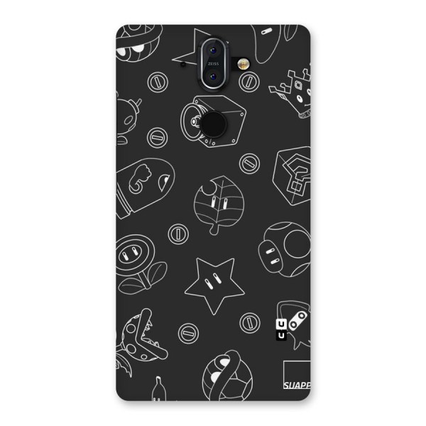 Face Mishchief Back Case for Nokia 8 Sirocco