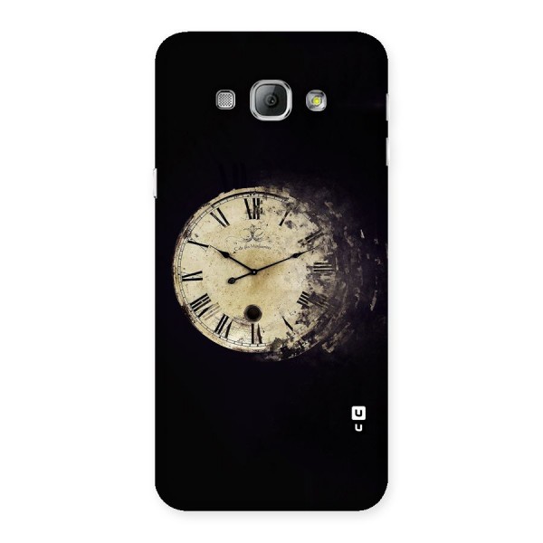 Fading Clock Back Case for Galaxy A8