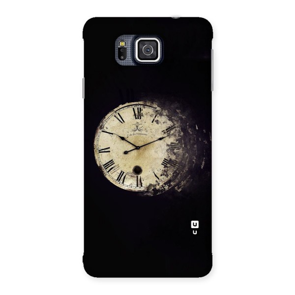 Fading Clock Back Case for Galaxy Alpha