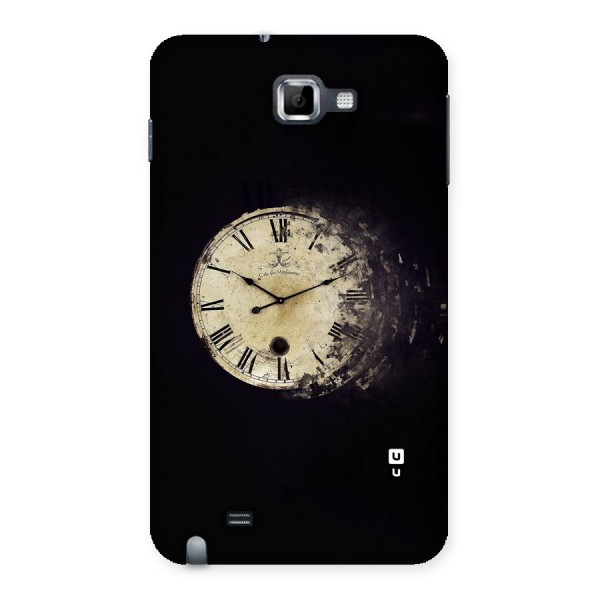 Fading Clock Back Case for Galaxy Note