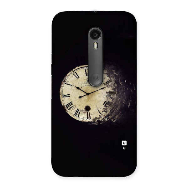 Fading Clock Back Case for Moto G3