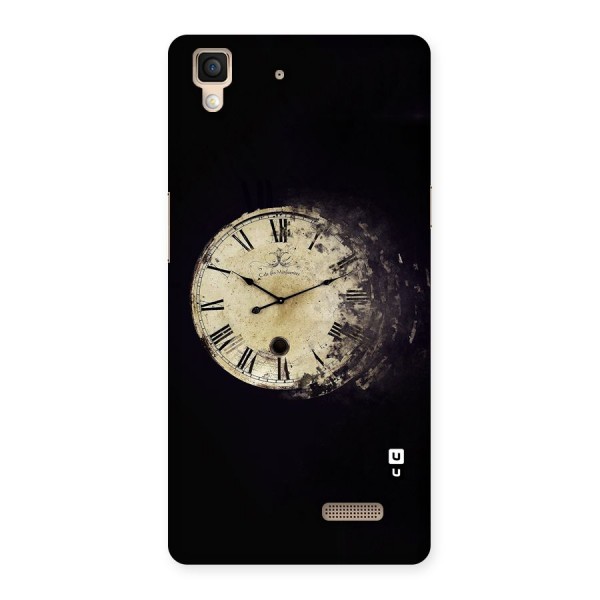 Fading Clock Back Case for Oppo R7