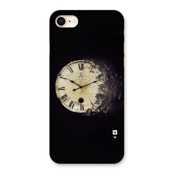 Fading Clock Back Case for iPhone 8