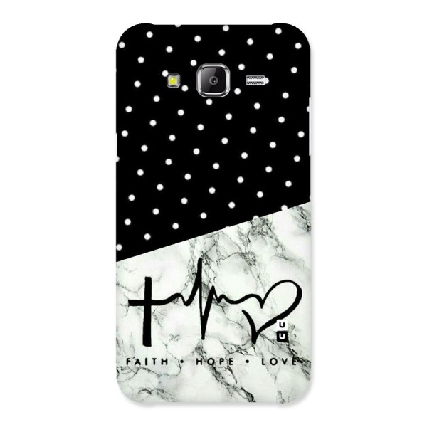 Faith Love Back Case for Samsung Galaxy J5