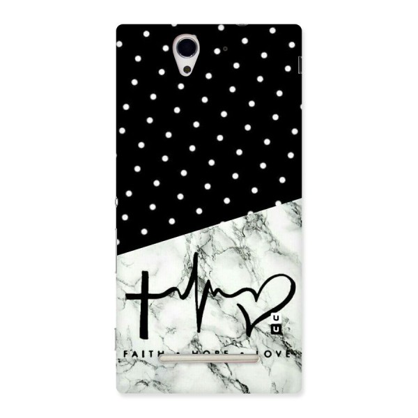 Faith Love Back Case for Sony Xperia C3