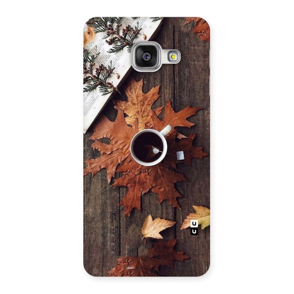 Fall Leaf Coffee Back Case for Galaxy A3 2016