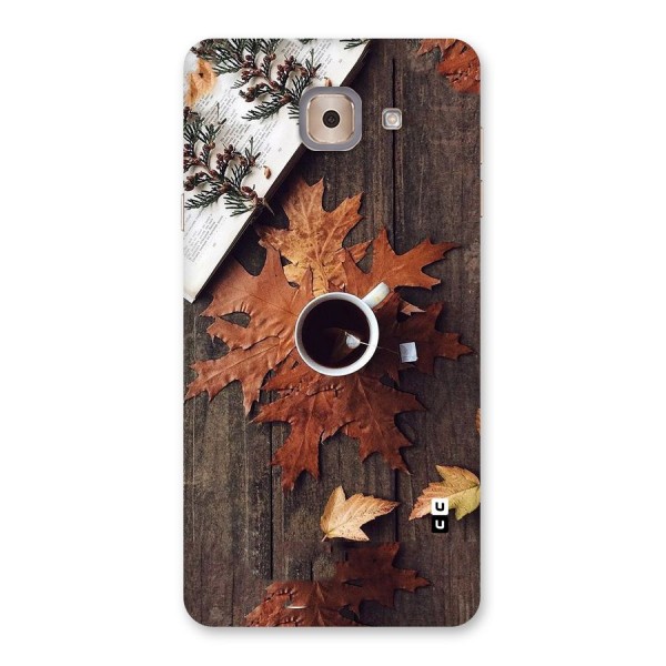 Fall Leaf Coffee Back Case for Galaxy J7 Max