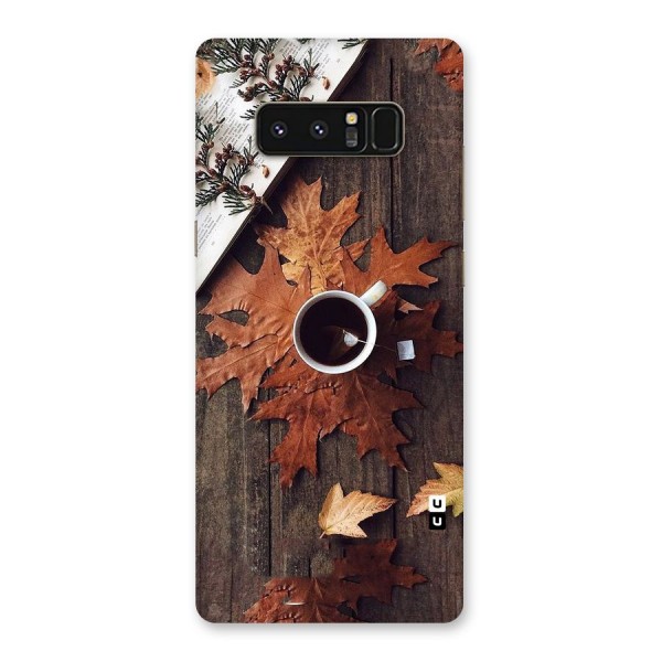 Fall Leaf Coffee Back Case for Galaxy Note 8