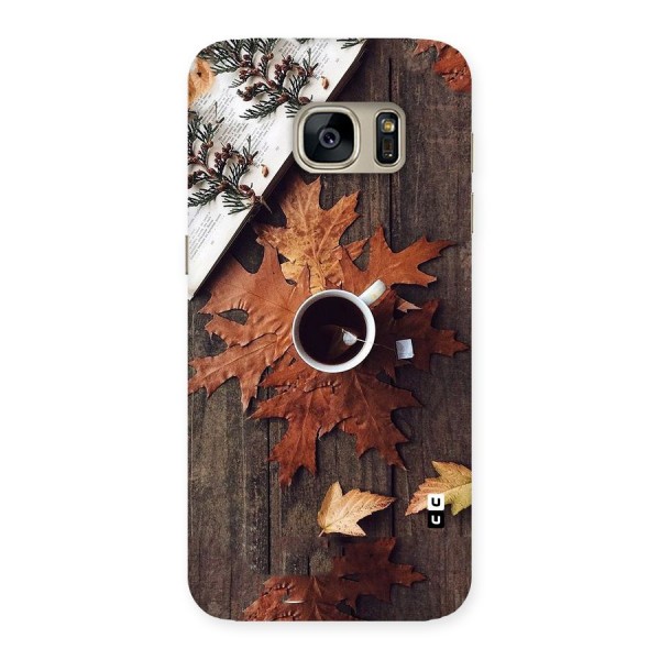 Fall Leaf Coffee Back Case for Galaxy S7