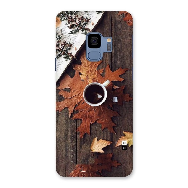 Fall Leaf Coffee Back Case for Galaxy S9