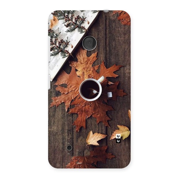 Fall Leaf Coffee Back Case for Lumia 530