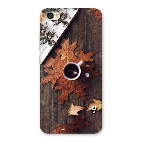 Fall Leaf Coffee Back Case for Redmi Y1 Lite