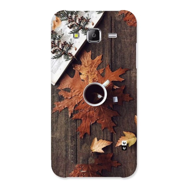 Fall Leaf Coffee Back Case for Samsung Galaxy J5