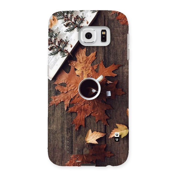 Fall Leaf Coffee Back Case for Samsung Galaxy S6