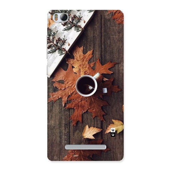 Fall Leaf Coffee Back Case for Xiaomi Mi4i