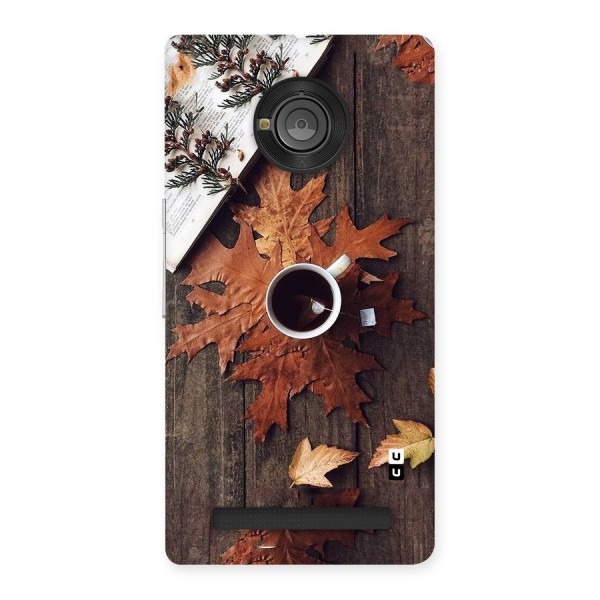 Fall Leaf Coffee Back Case for Yu Yuphoria