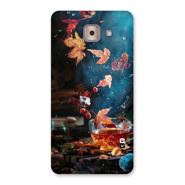 Falling Leaves Tea Back Case for Galaxy J7 Max