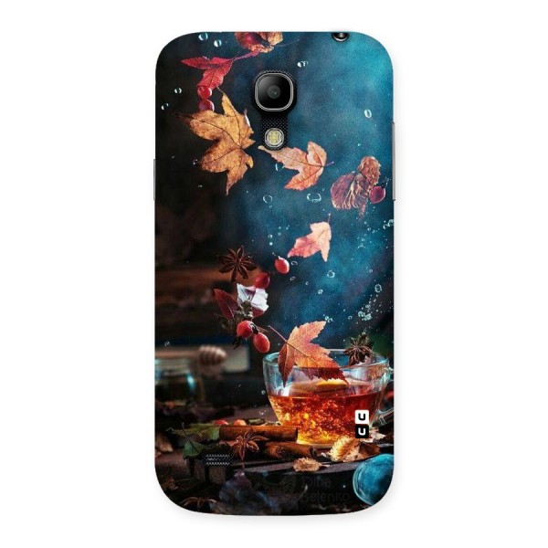 Falling Leaves Tea Back Case for Galaxy S4 Mini