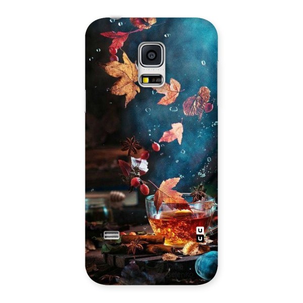 Falling Leaves Tea Back Case for Galaxy S5 Mini