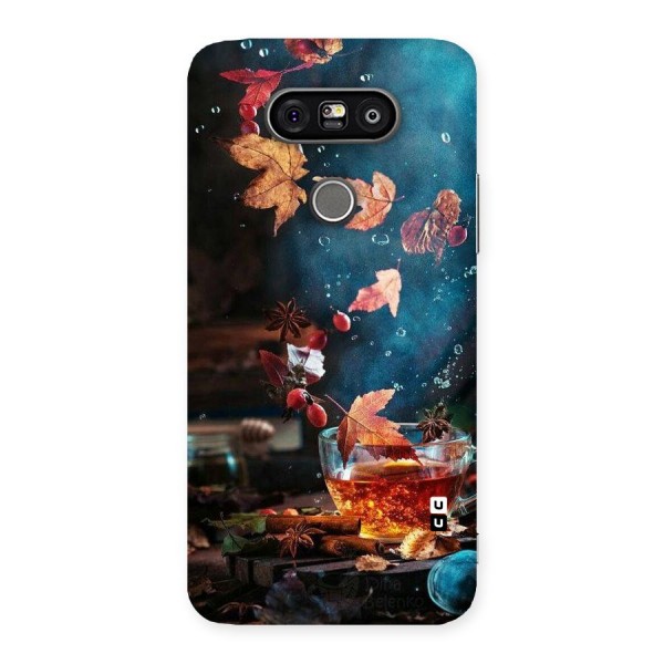 Falling Leaves Tea Back Case for LG G5