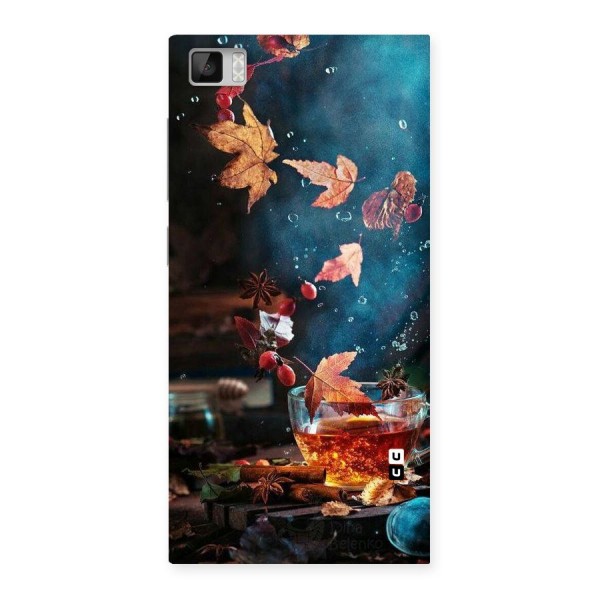 Falling Leaves Tea Back Case for Xiaomi Mi3