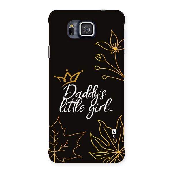 Favorite Little Girl Back Case for Galaxy Alpha