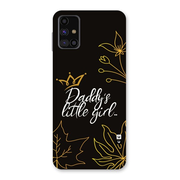 Favorite Little Girl Back Case for Galaxy M31s