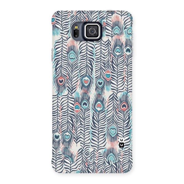 Feather Art Back Case for Galaxy Alpha