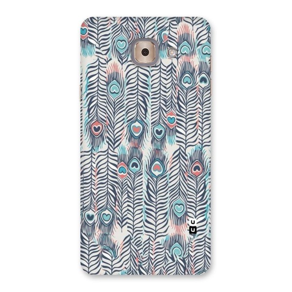 Feather Art Back Case for Galaxy J7 Max