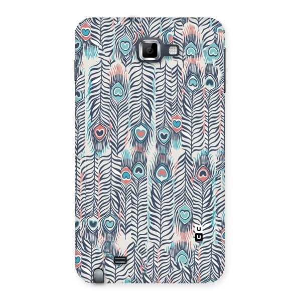 Feather Art Back Case for Galaxy Note