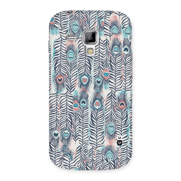 Feather Art Back Case for Galaxy S Duos