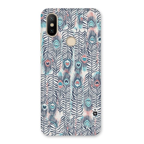 Feather Art Back Case for Mi A2