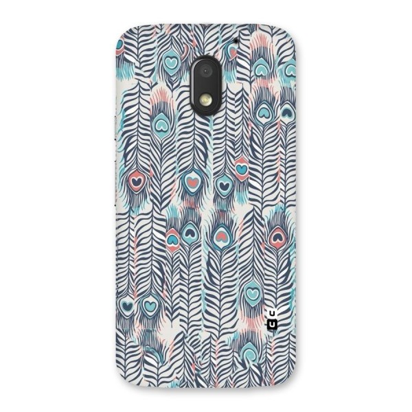 Feather Art Back Case for Moto E3 Power