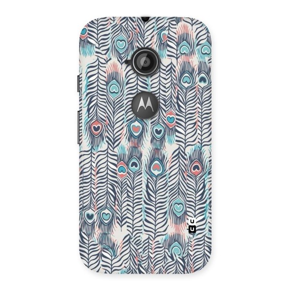 Feather Art Back Case for Moto E 2nd Gen