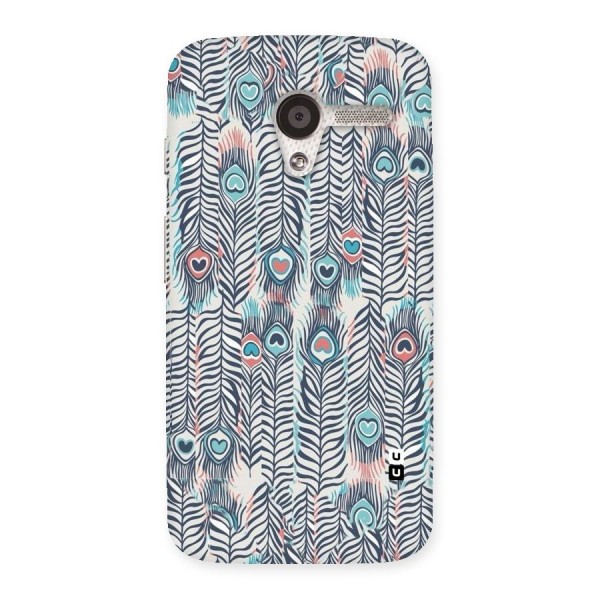 Feather Art Back Case for Moto X