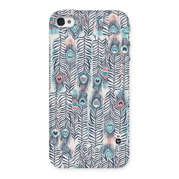 Feather Art Back Case for iPhone 4 4s