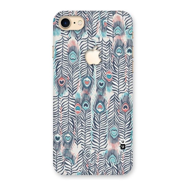 Feather Art Back Case for iPhone 7 Apple Cut