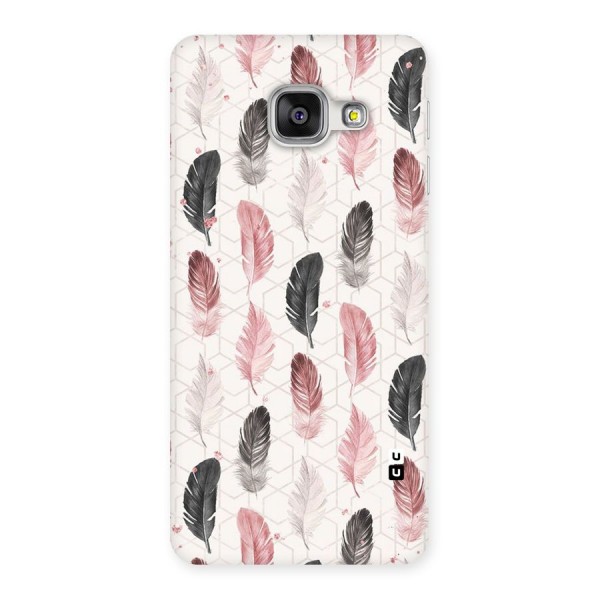 Feather Line Pattern Back Case for Galaxy A3 2016