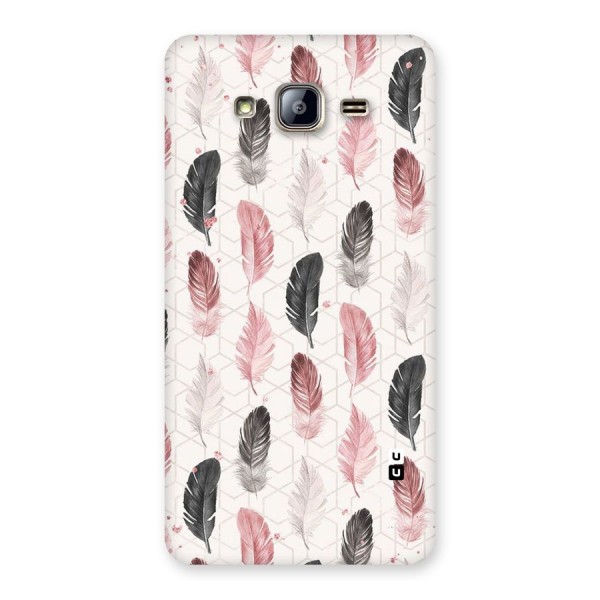 Feather Line Pattern Back Case for Galaxy On5