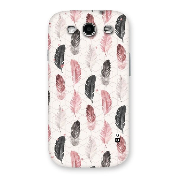 Feather Line Pattern Back Case for Galaxy S3 Neo