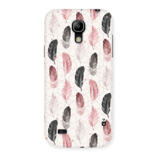 Feather Line Pattern Back Case for Galaxy S4 Mini