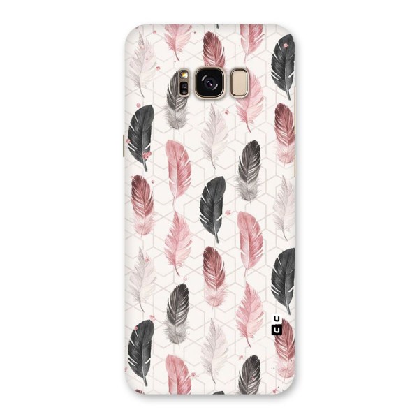 Feather Line Pattern Back Case for Galaxy S8 Plus