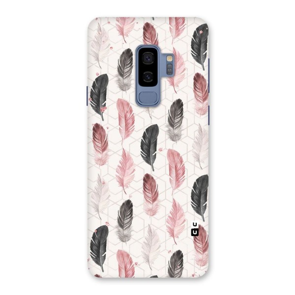 Feather Line Pattern Back Case for Galaxy S9 Plus