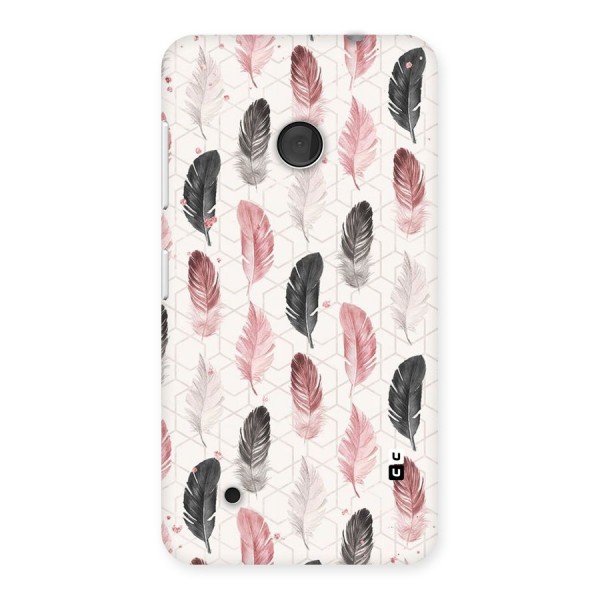 Feather Line Pattern Back Case for Lumia 530